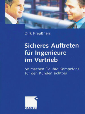 cover image of Sicheres Auftreten für Ingenieure im Vertrieb